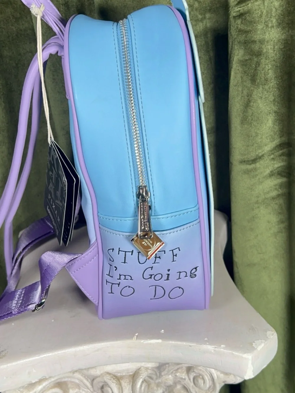 Loungefly Disney Pixar "Up" Paradise Falls Coin Jar Mini Backpack - Picture 4 of 10